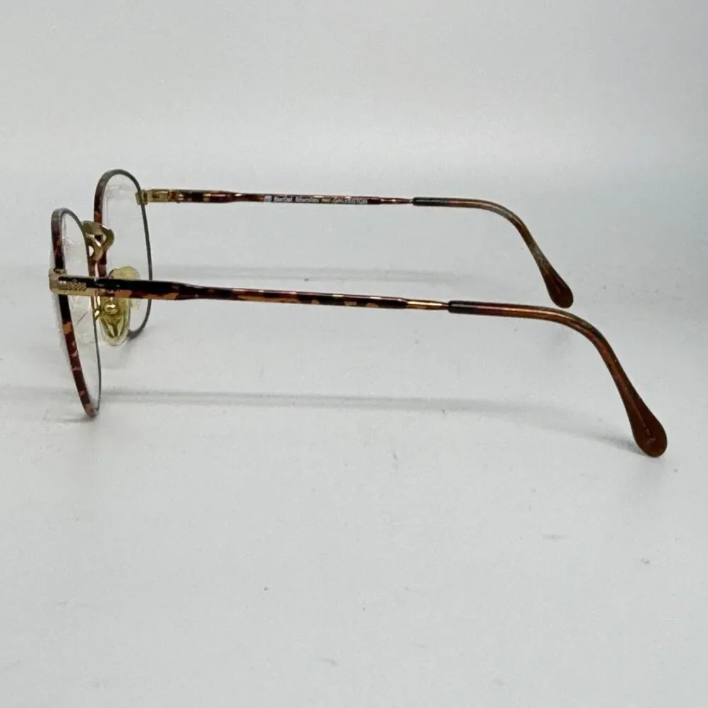 Berdel Sferoflex Eyeglasses Galveston Brownstone Full‎ Metal Frame H20192